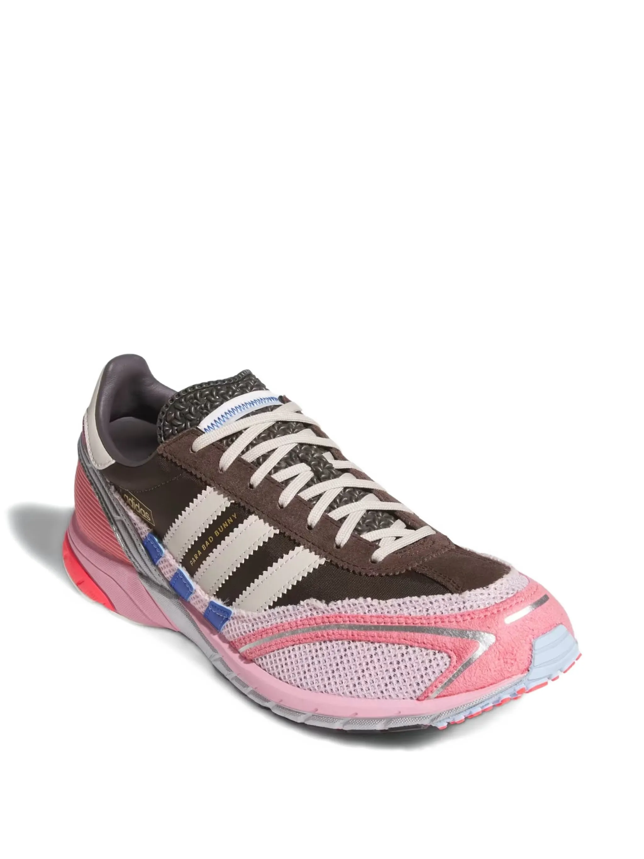 Полосатые кроссовки Adizero SL 72 Adidas, коричневый — фото 2