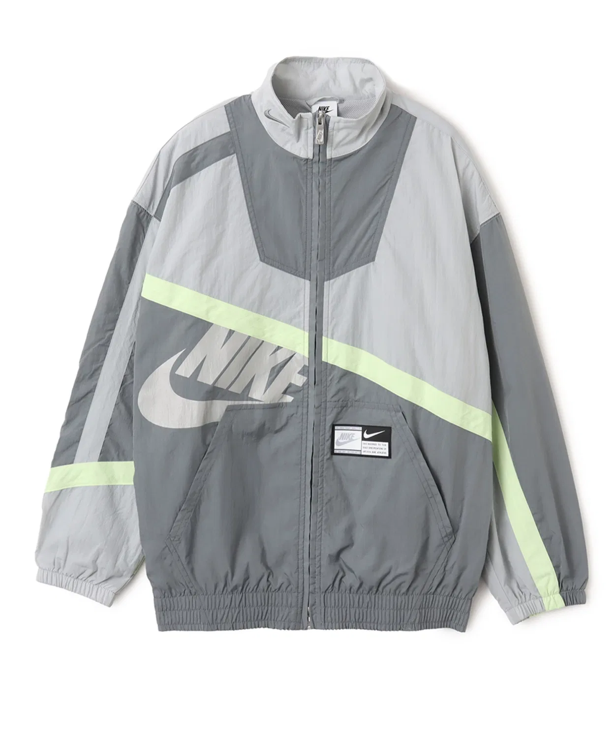 Куртка Nike Sportswear Street Woven из нейлона, серая — фото 2