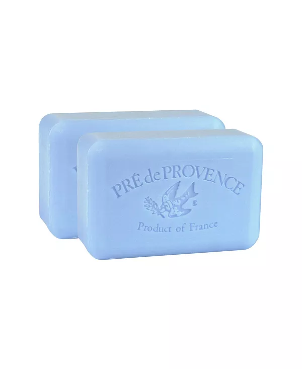 

Увлажняющее французское мыло Pre de Provence, 250 г, четырехкратное измельчение, стойкая, увлажняющая, с богатой и кремообразной пеной (набор из 2 шт.) European Soaps, starflower