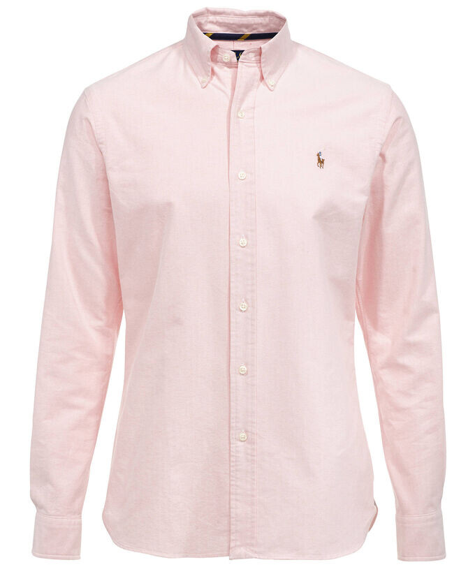 

Рубашка "slim fit" с длинным рукавом Polo Ralph Lauren, розовый