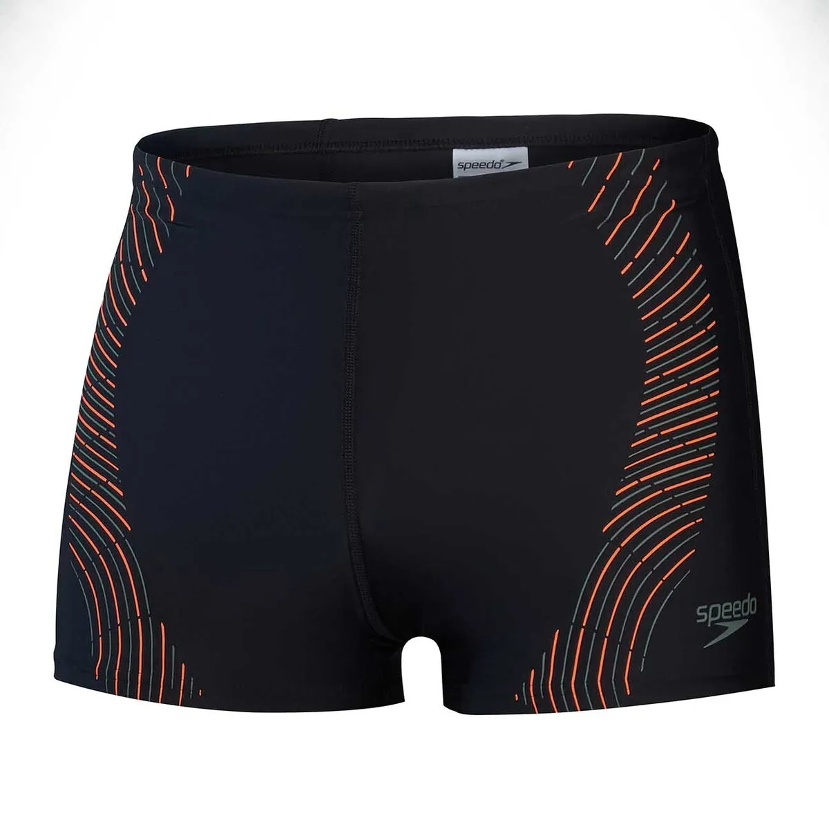 

Плавки-шорты Speedo Men's Duo с принтом логотипа Aquashort, черный