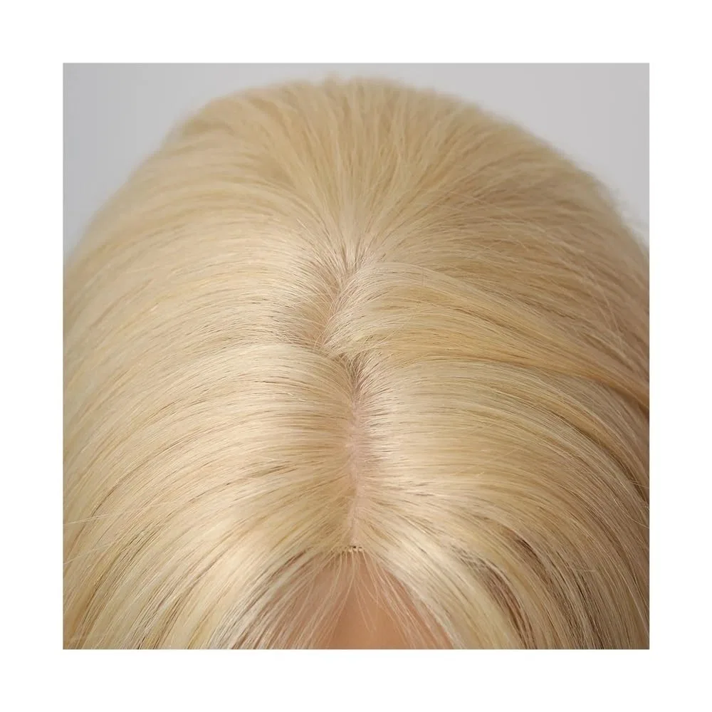 Накладка для волос из натуральных волос Remy Yuhanxinheshe, Blonde — фото 4