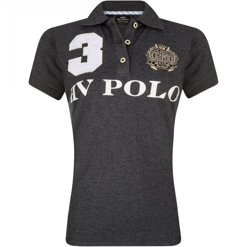 

Рубашка-поло женская Favorititas EQ серая меланж HV POLO, цвет grau