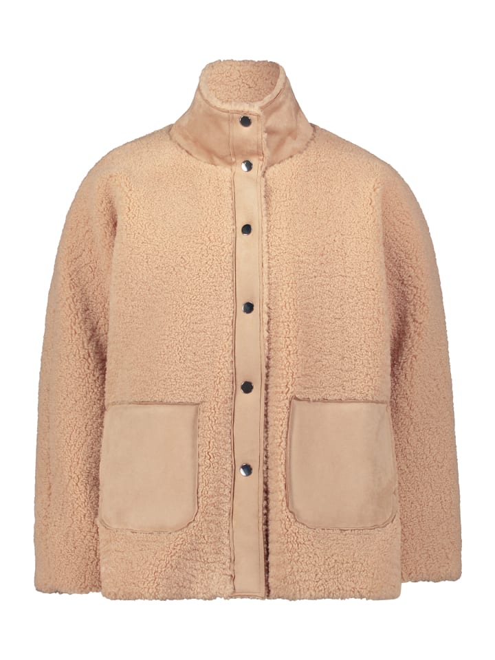 

Уличная куртка с плюшем бежевого цвета Betty Barclay
