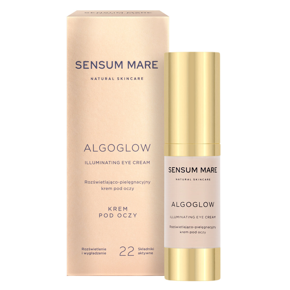 

Sensum Mare, ALGOGLOW Осветляющий и ухаживающий крем для век, 15 мл
