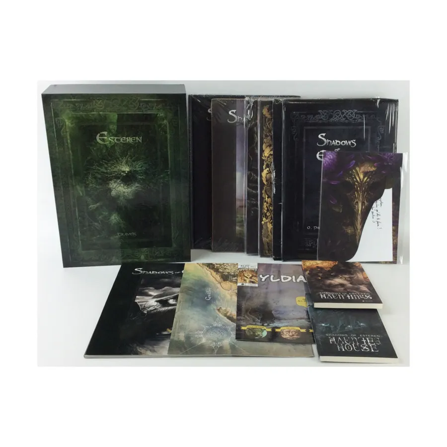 

Коллекция «Тени Эстерен» № 4 — 5 книг + дополнительные материалы!, Shadows of Esteren (Studio Agate)