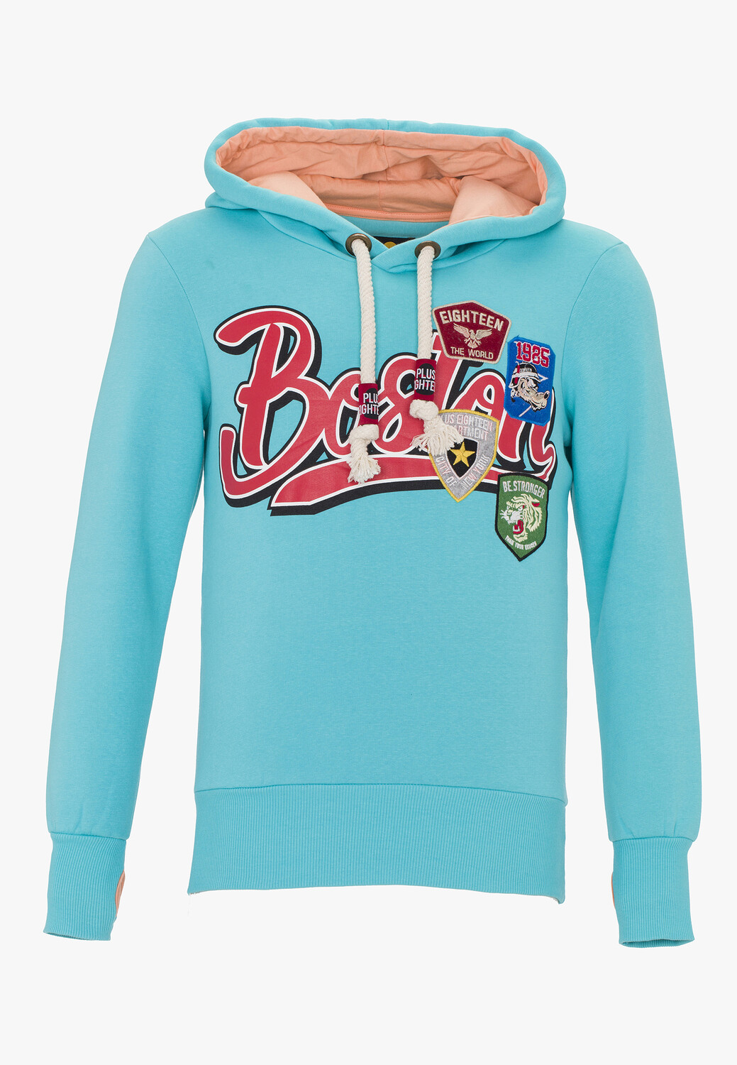 

Толстовка PLUS EIGHTEEN Kapuzenpullover, бирюзовый