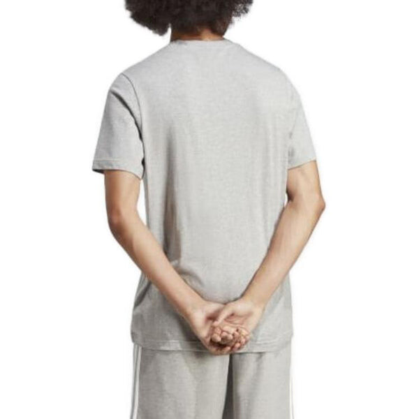 Футболка adidas originals Trefoil Essentials T-shirt 'Grey', серый — фото 4