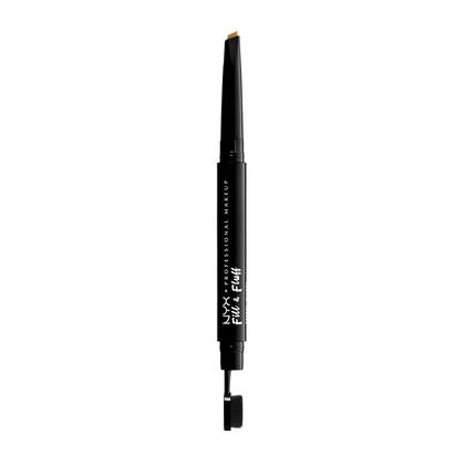 

Карандаш для бровей fill & fluff eyebrow pomade pencil Nyx Professional Makeup, цвет blonde, вес 0,2 гр.