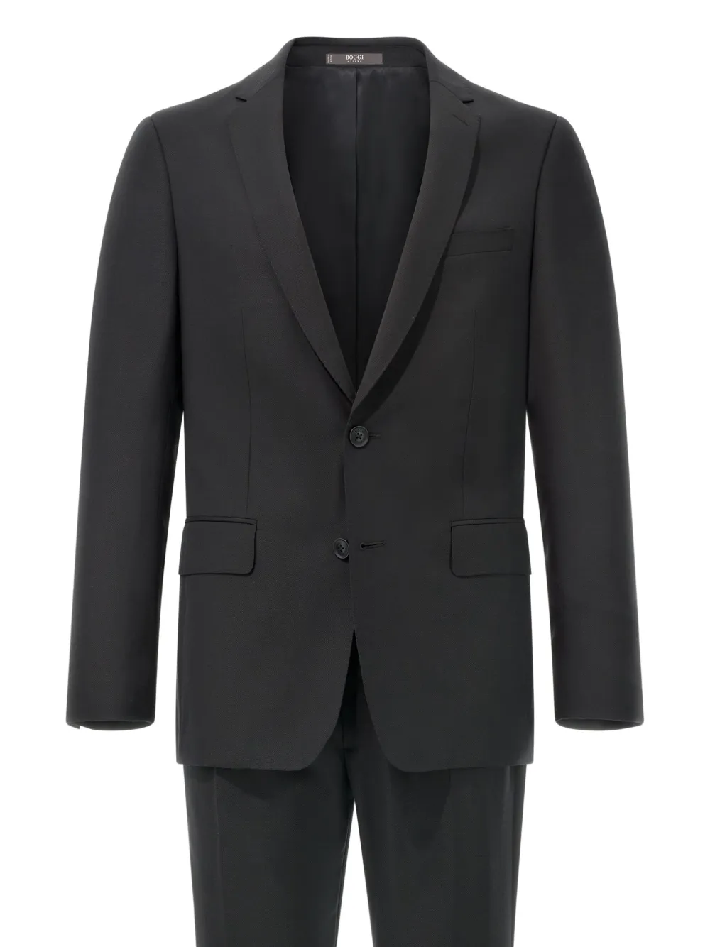 

Костюм с узором Boggi Milano, черный