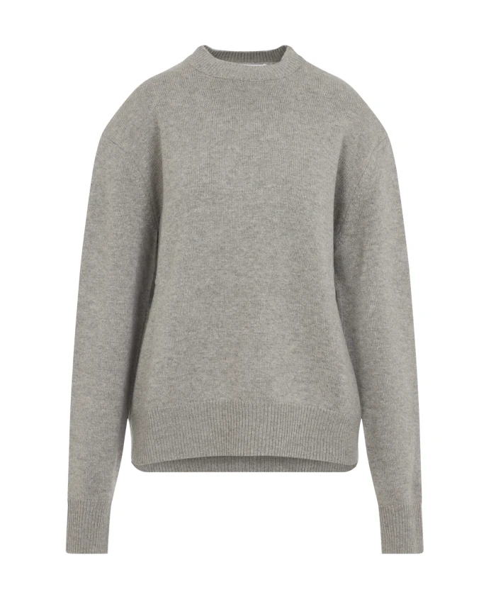 

Вязаный свитер с подкладкой от Рафаэлы The Frankie Shop, серый