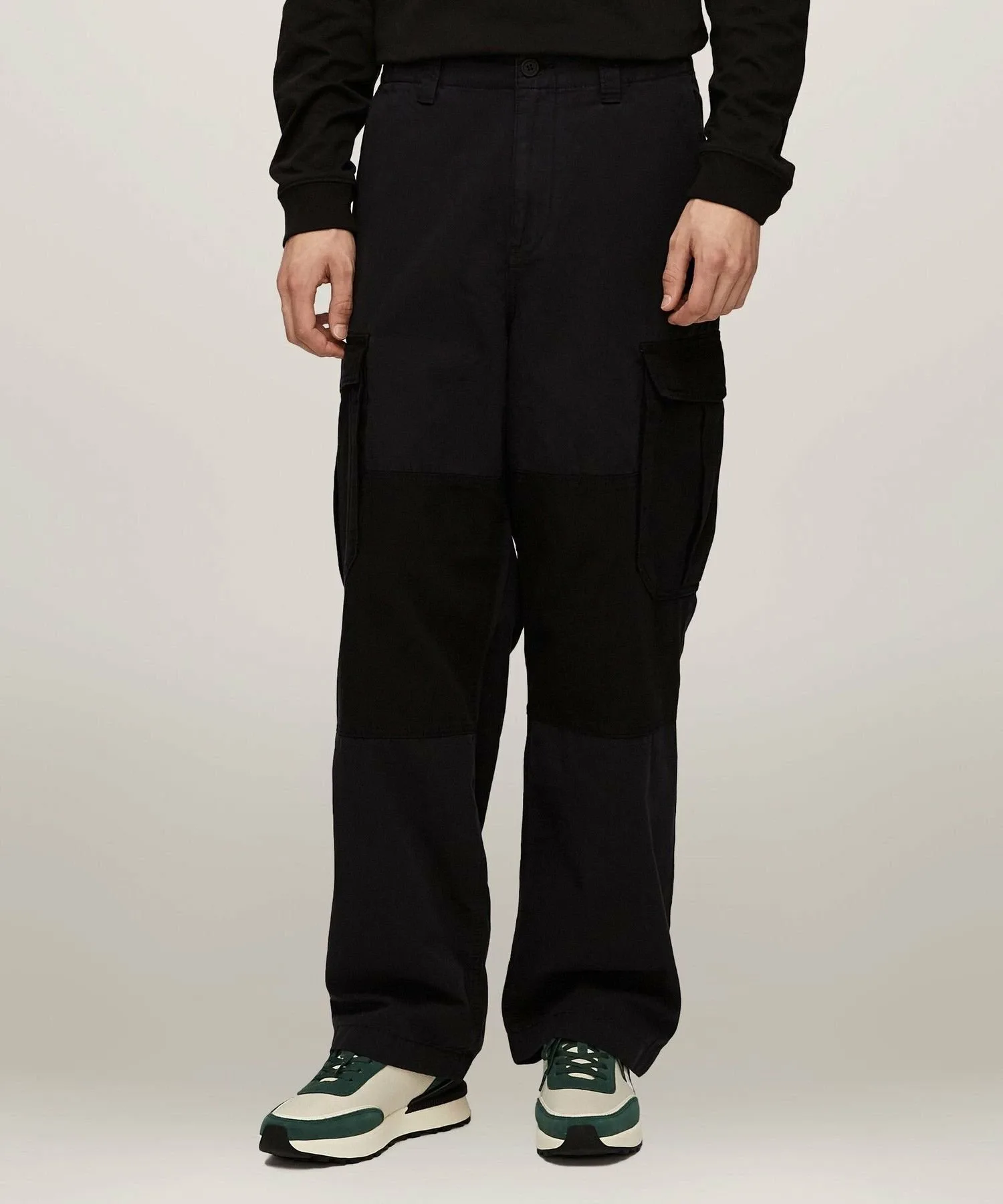 Брюки Cargotech из рипстопа TOMMY HILFIGER, Black BDS