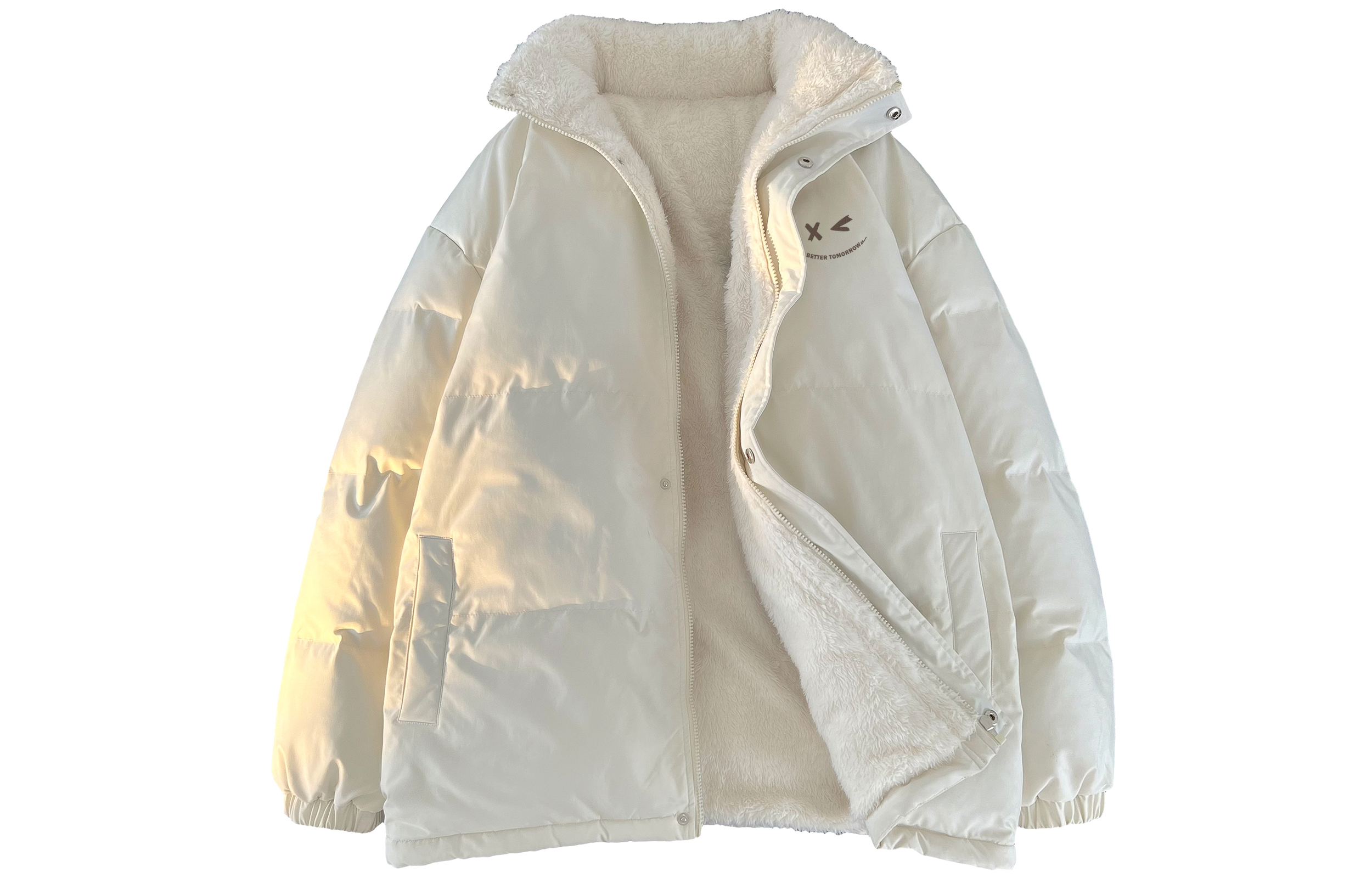 

WARRIOR Пуховик Unisex, Ecru