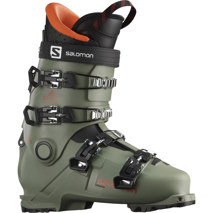 

Горнолыжные ботинки Salomon SHIFT PRO 80 T AT Oil Green / Black / Orange, Черный, Горнолыжные ботинки Salomon SHIFT PRO 80 T AT Oil Green / Black / Orange