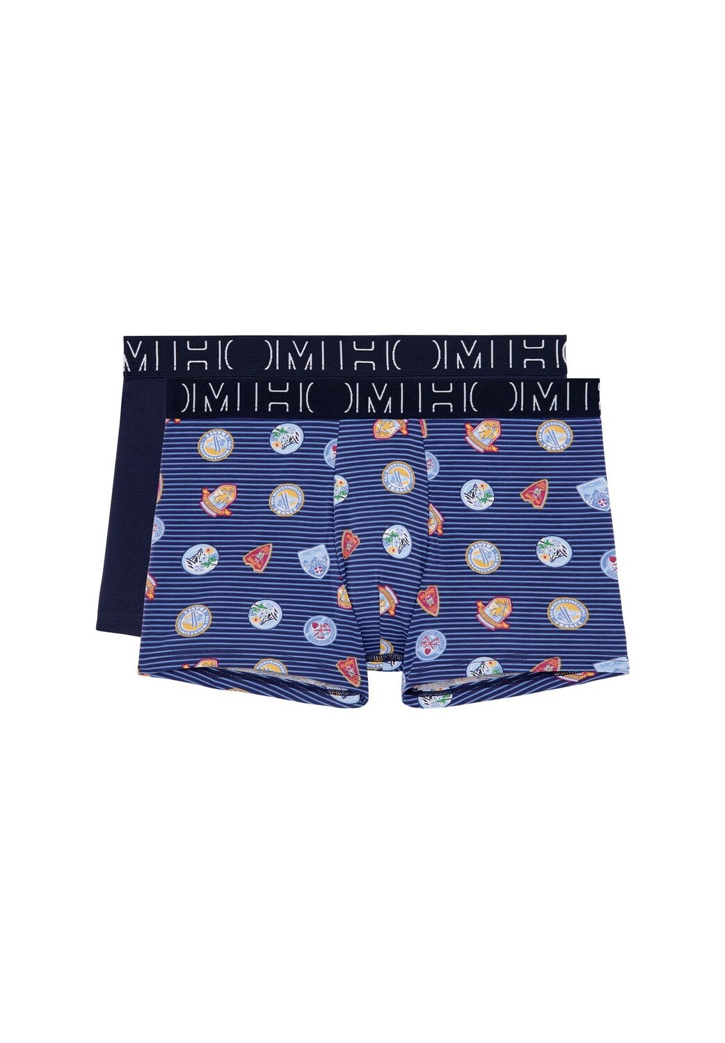 

Ретро-боксер Альф №2 HOM, цвет Navy/navy Print