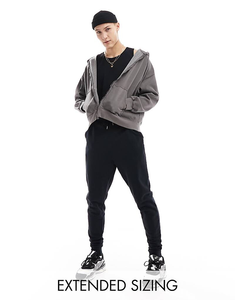 

Черные джоггеры скинни ASOS DESIGN Essential