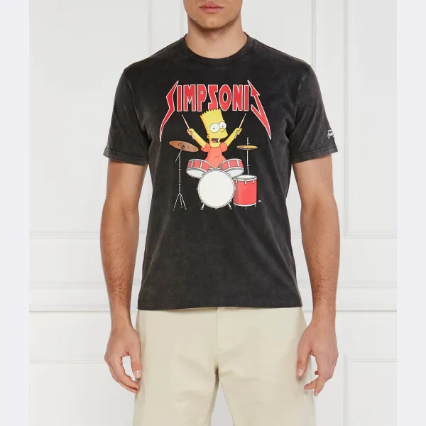 

Футболка стандартного кроя St. Barth x The Simpsons St.Barth, серый