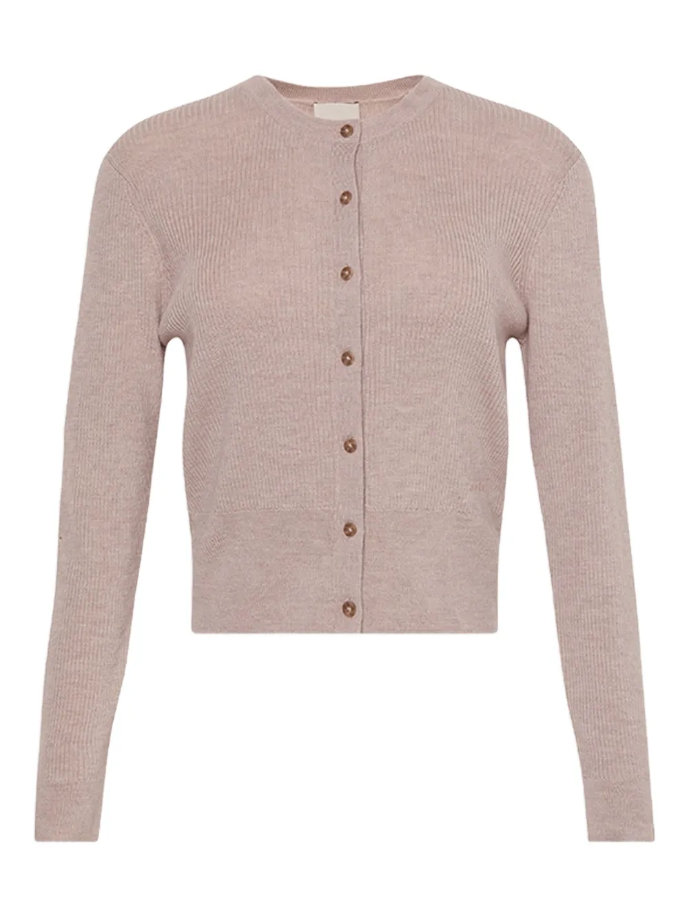 

Кардиган в рубчик на пуговицах Calvin Klein, светло-коричневый