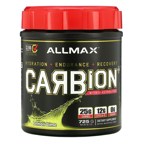 

CARBION+ с электролитами ALLMAX, лимонно-лаймовый