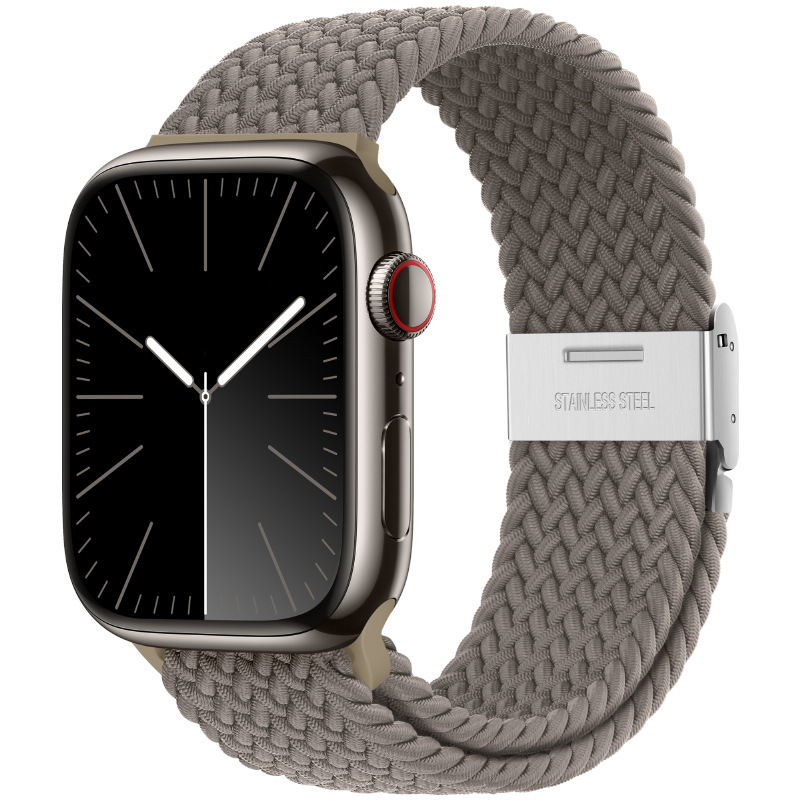 

Wepro Часы Strap Apple Compatibility Nylon Material 120mm~205mm, [Upgraded Woven] Terracotta