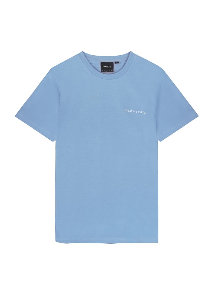

Футболка Lyle & Scott, средне-синий