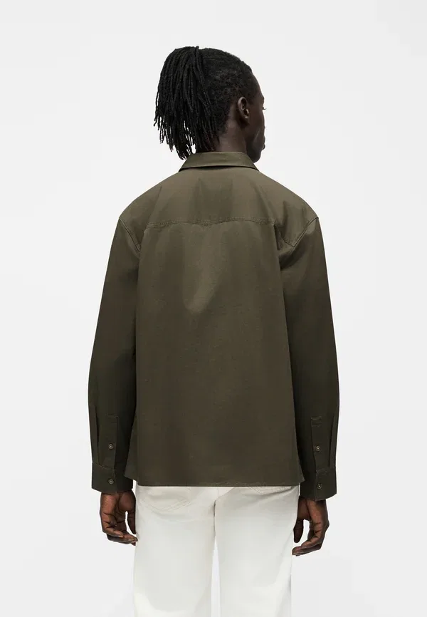 Толстовка Calvin Klein Overs Shirt, белуга — фото 4
