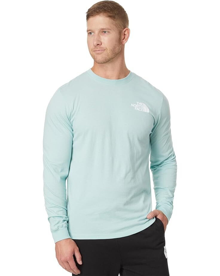 

Футболка The North Face L/S Box NSE Tee, цвет Muted Pine