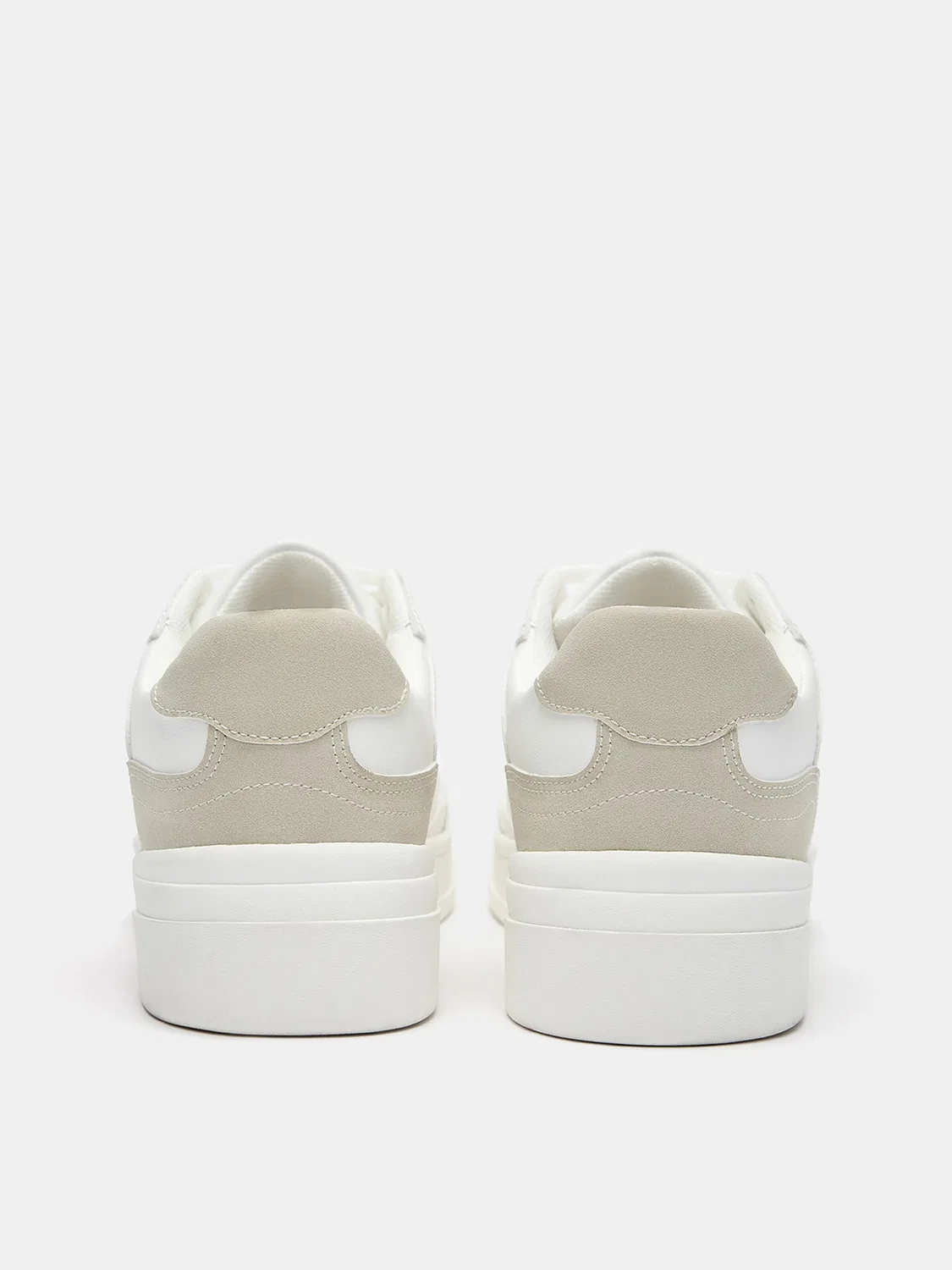 Кроссовки Pull&Bear, White — фото 4
