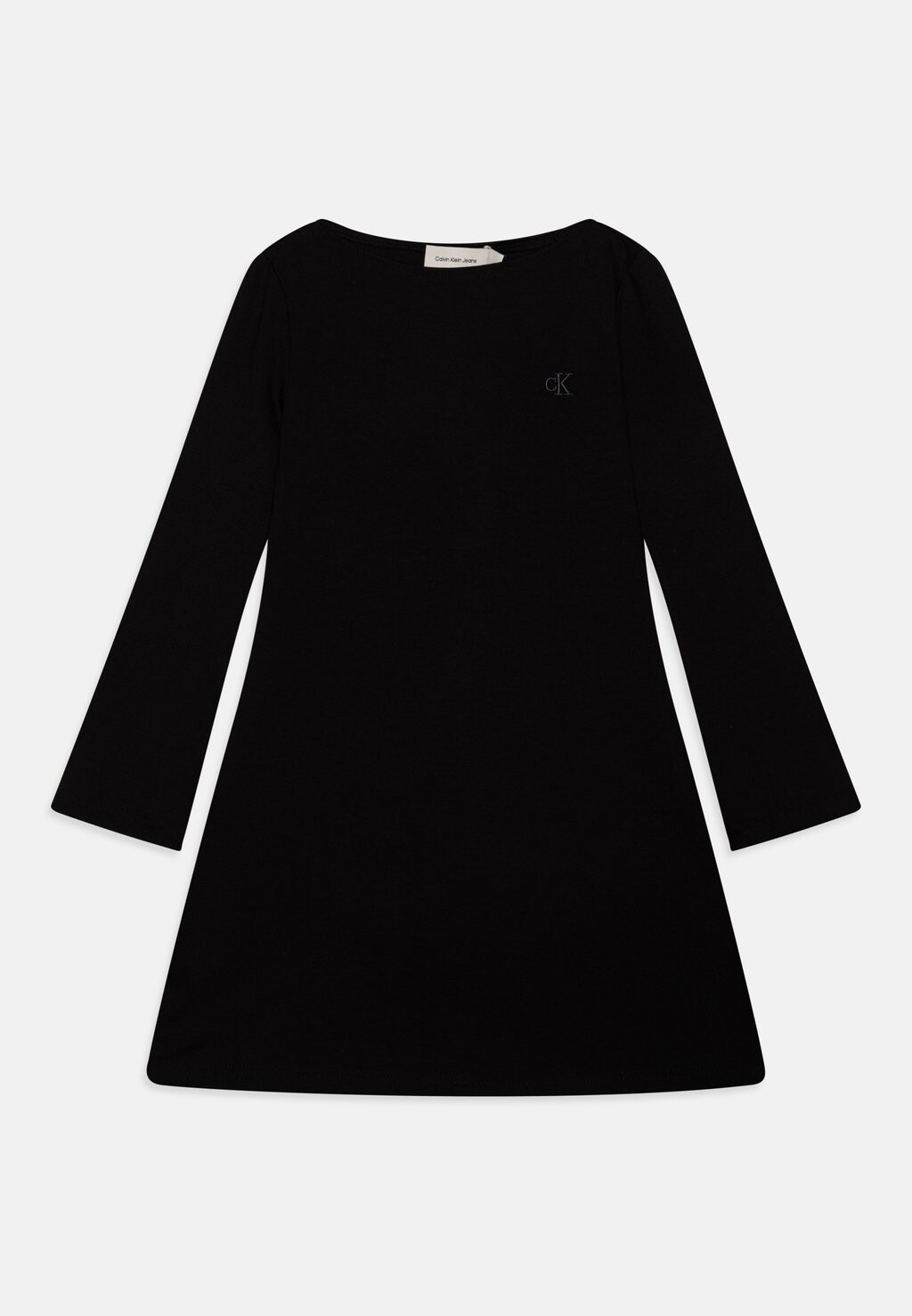 

Платье из джерси PUNTO BOAT NECK DRESS Calvin Klein, черный