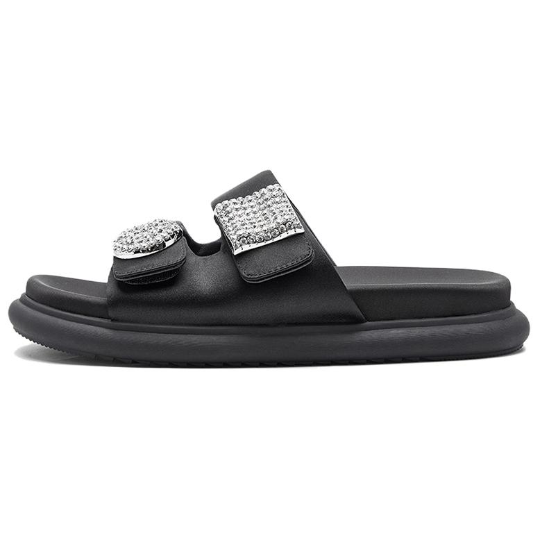 NINE WEST Женские противоскользящие тапочки серые, цвет Gray — фото 3