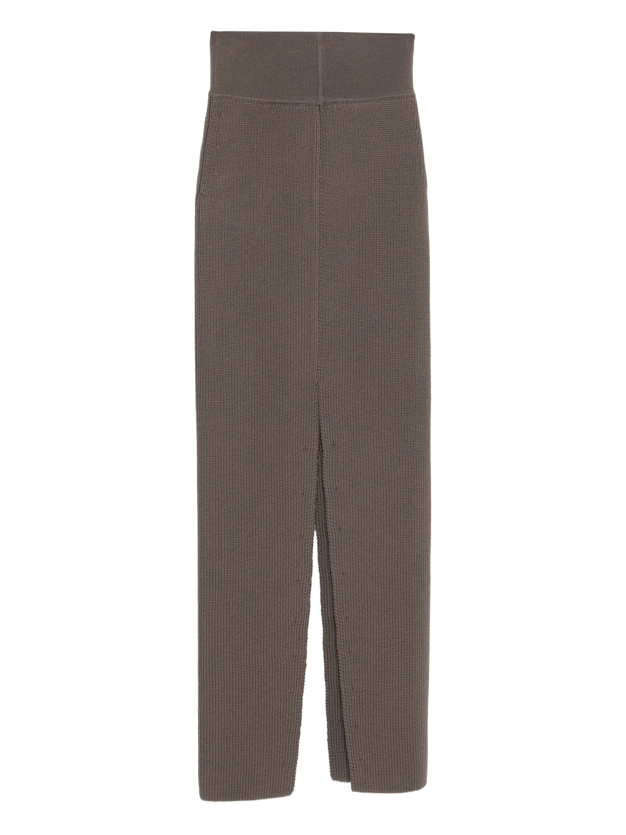 

Юбка с разрезами Rick Owens, коричневый