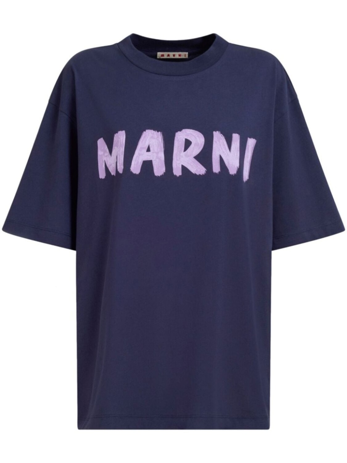 

Marni футболка с логотипом, синий
