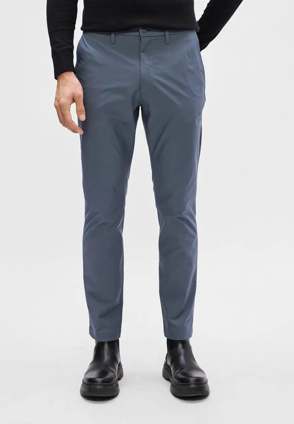 Узкие брюки чинос Calvin Klein, Anchor Navy — фото 3