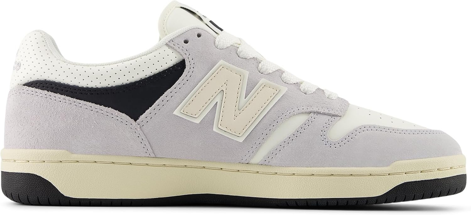 Мужские кроссовки New Balance 480 V1 Premium, Grey/Sea Salt — фото 3