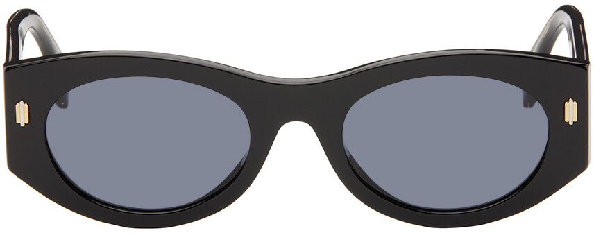 

Черные солнцезащитные очки Roma Fendi, цвет Shiny black/Blue