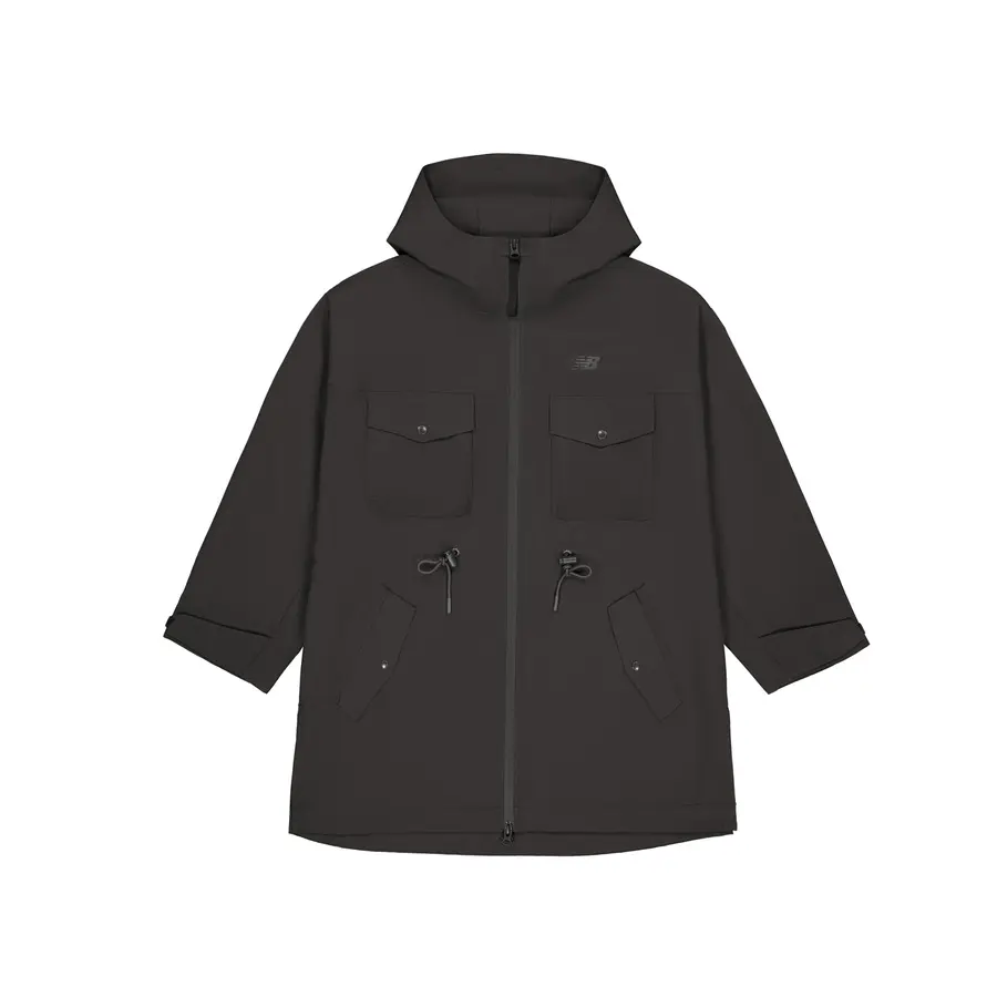 

New Balance Куртка SS25 женская темно-серая, Dark Gray-DKG