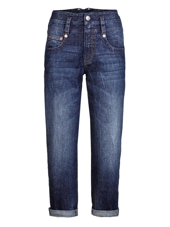 

Брюки-капри Herrlicher Jeans - Regular fit -, темно-синий