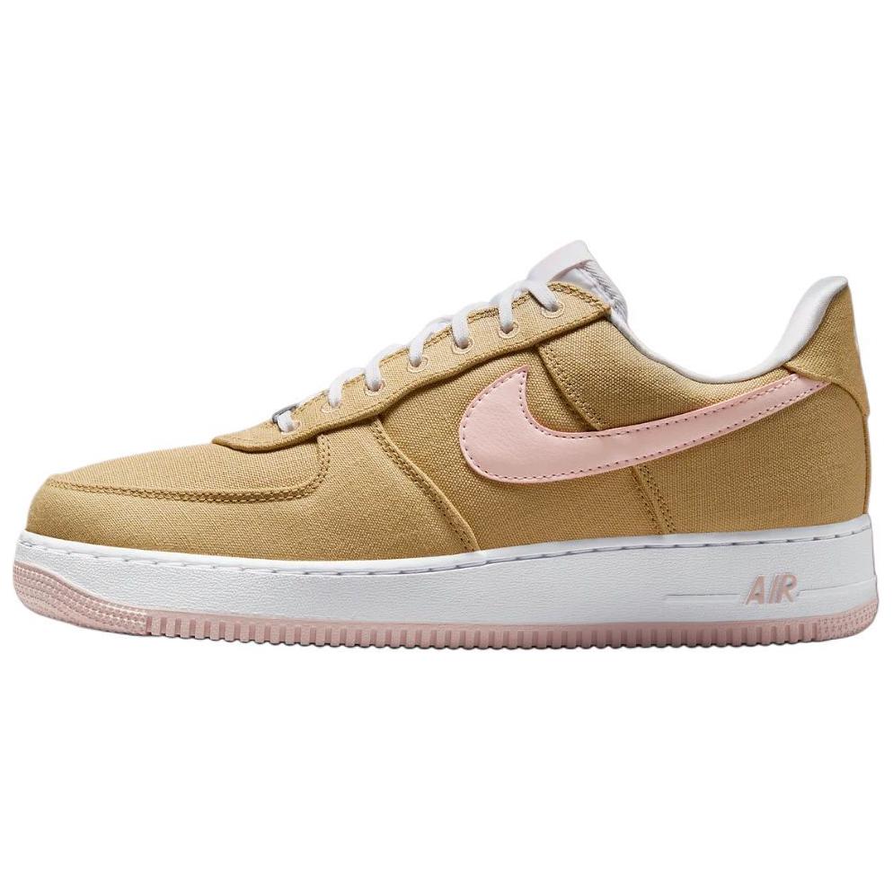 

Кроссовки Air Force 1 Low Linen Canvas Nike, Brown/Pink