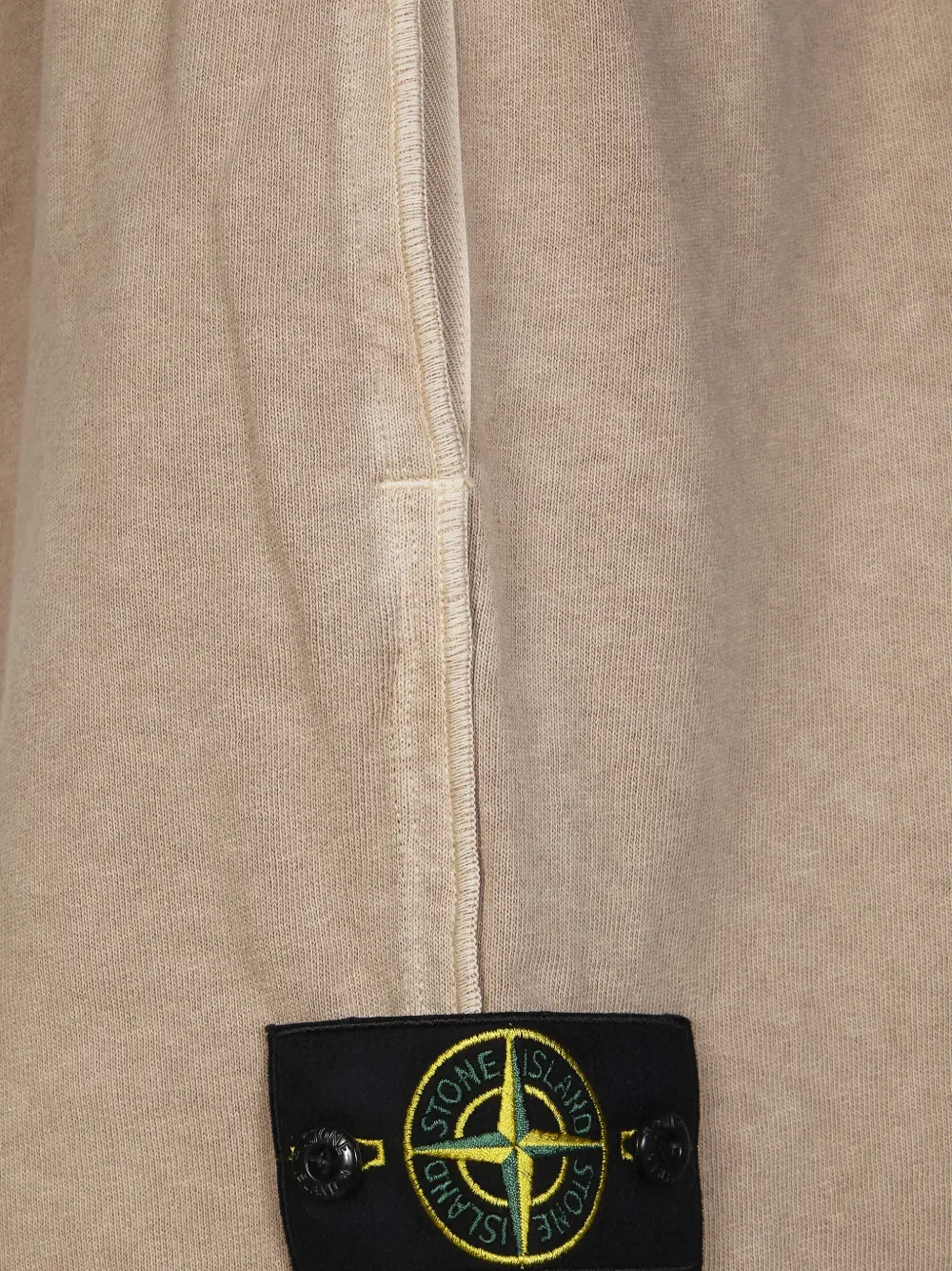 Спортивные шорты с эластичным поясом Stone Island, нейтральный — фото 3