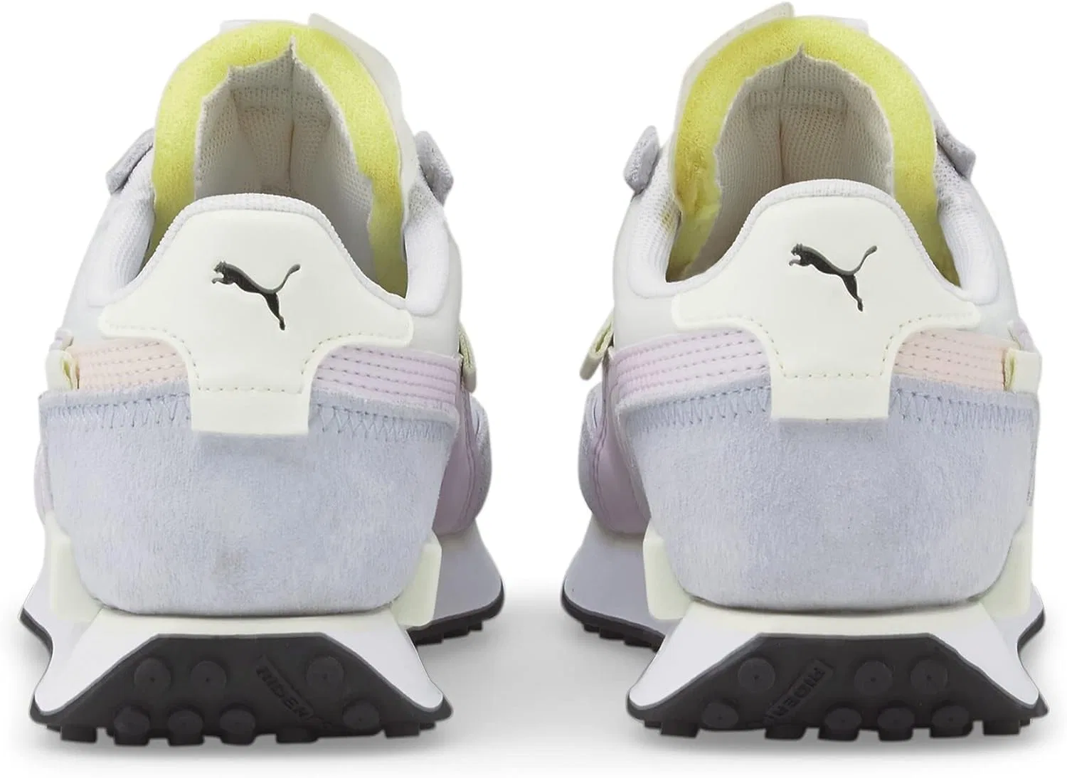 Кроссовки PUMA Unisex Regular Undefined Future Rider, темно-серые и белые — фото 3