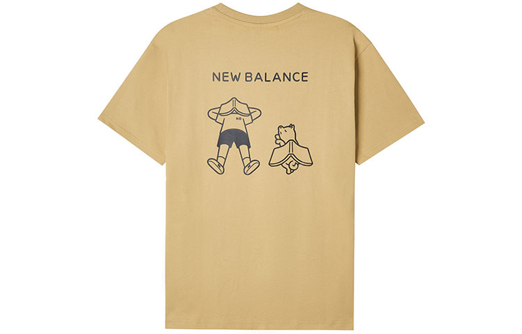 

Футболка Noritake Collection Unisex Ginger Yellow New Balance, желтый