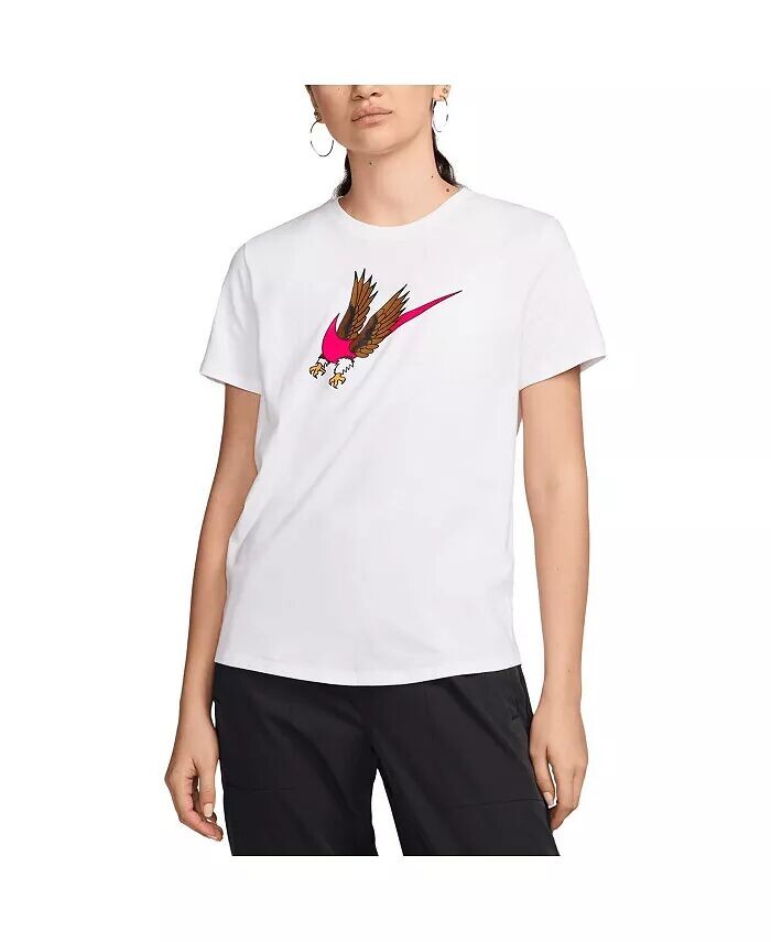 

Женская белая футболка Team USA Essentials Eagle Nike