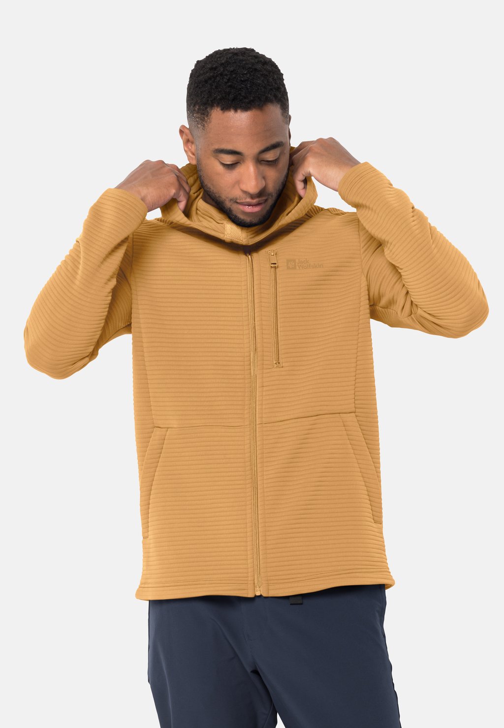 

Флисовая куртка MODESTO Jack Wolfskin, цвет honey yellow