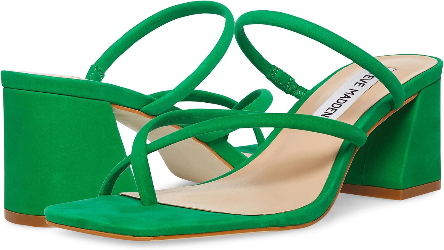 

Босоножки Effie Sandal Steve Madden, цвет Green Nubuck