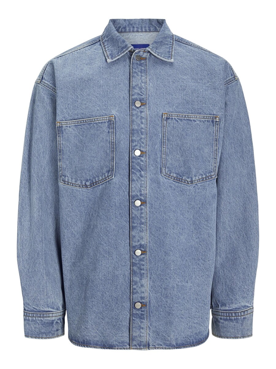 

Рубашка на пуговицах Comfort fit JACK & JONES, синий деним