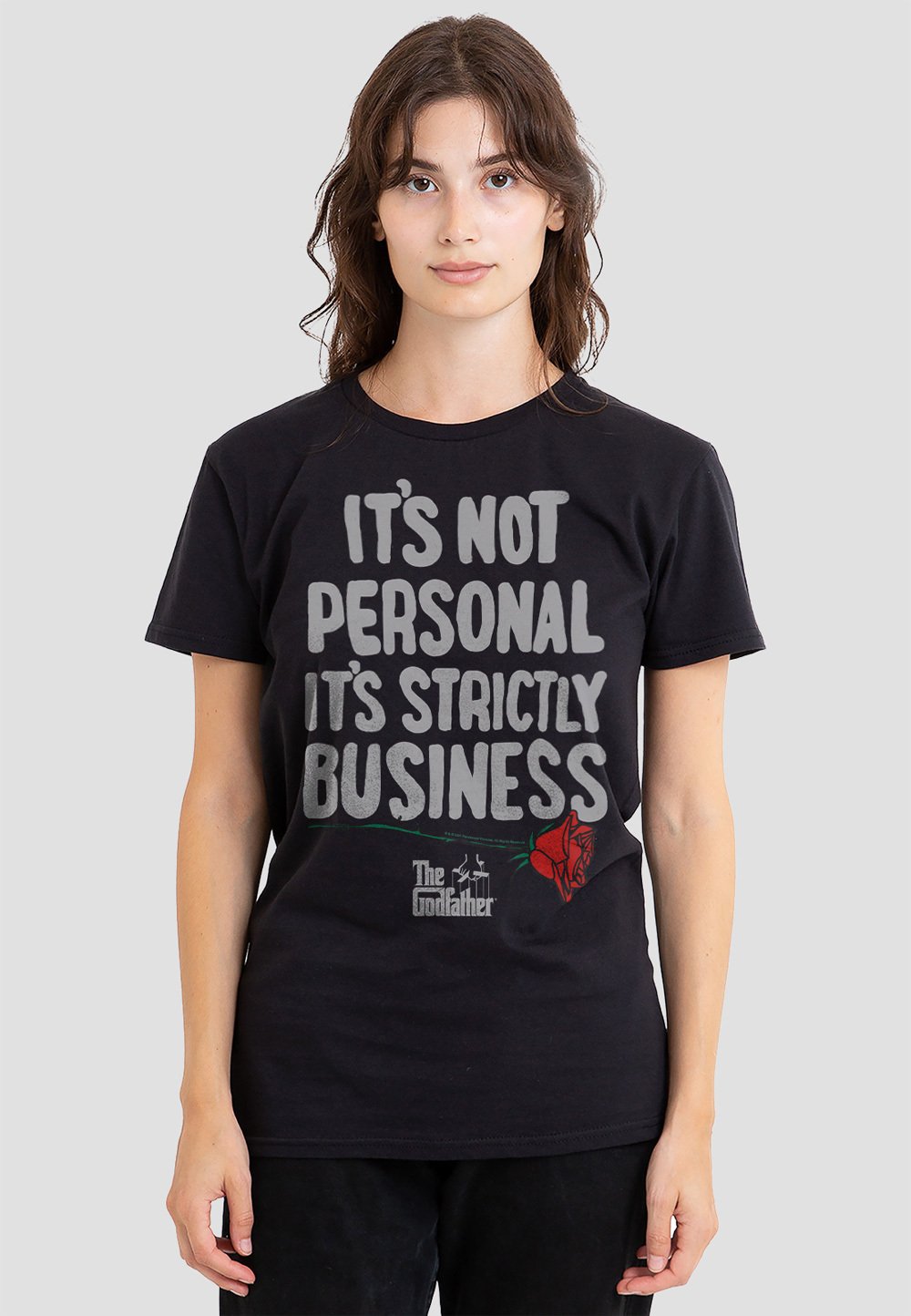 

Футболка с принтом GODFATHER THE STRICTLY BUSINESS Cotton Soul, черный