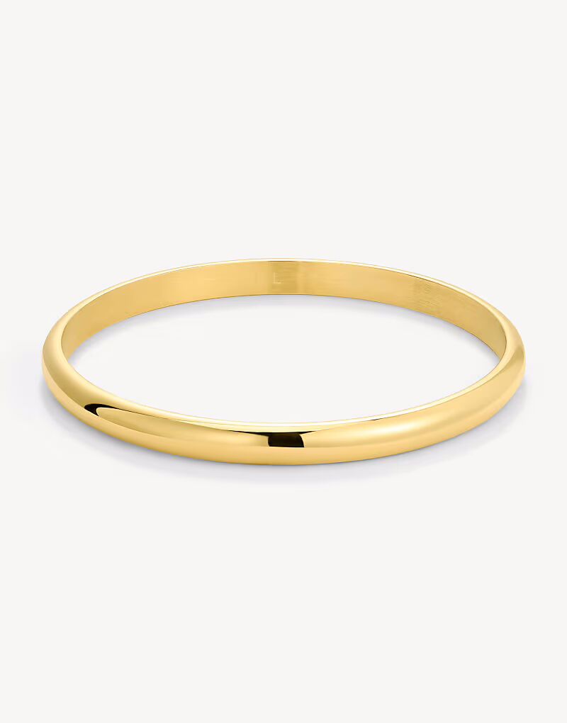 

Водонепроницаемый классический массивный браслет D.LOUISE размера S/M из золота D. Louise