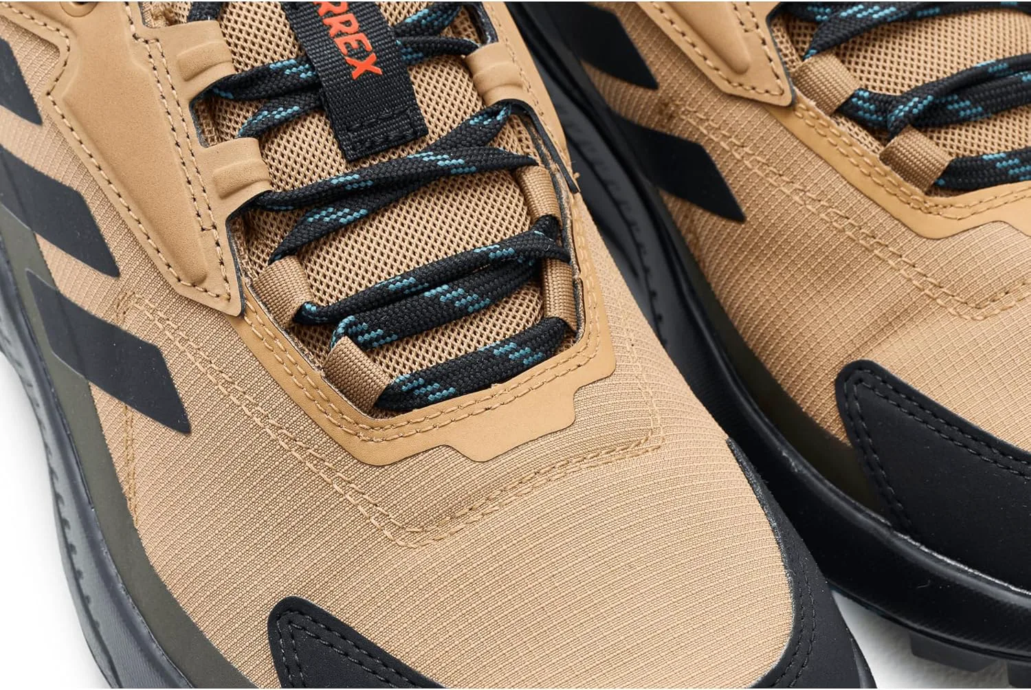 Мужские походные кроссовки Adidas Terrex Anylander Rain.rdy, черный/оливковый — фото 2