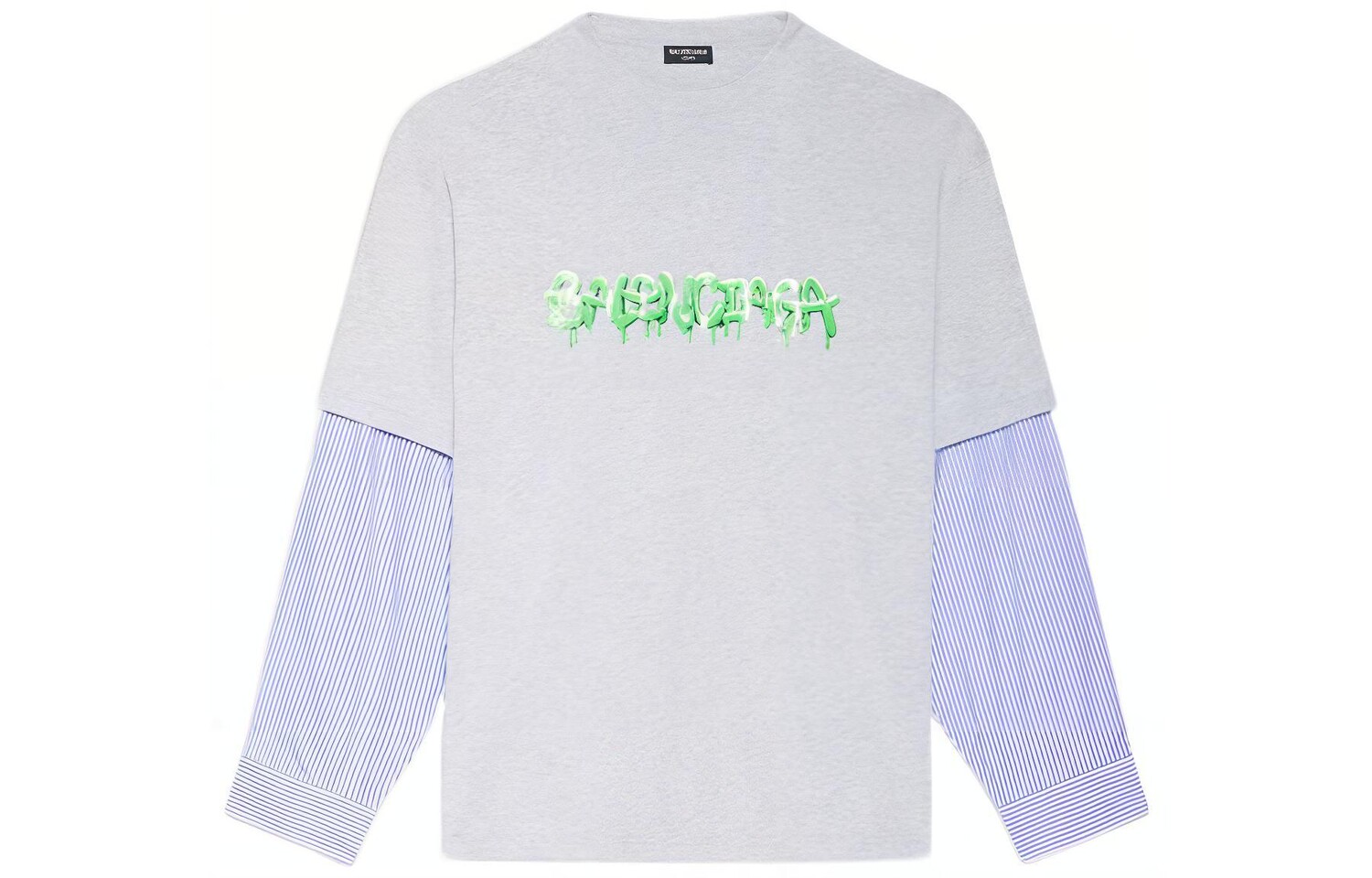 

Футболка мужская серая Balenciaga, серый