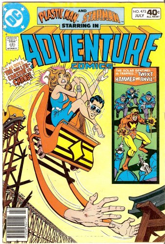 

Adventure Comics #473 Starring Starman and Plastic Man July 1980 (DC Comics)